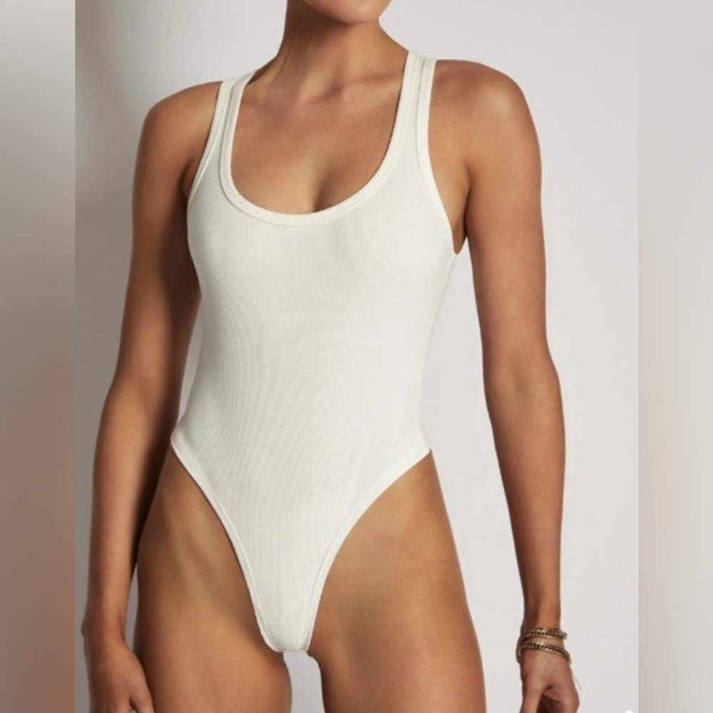 Meshki London Ribbed Racer Back Bodysuit - Picture 8 of 8